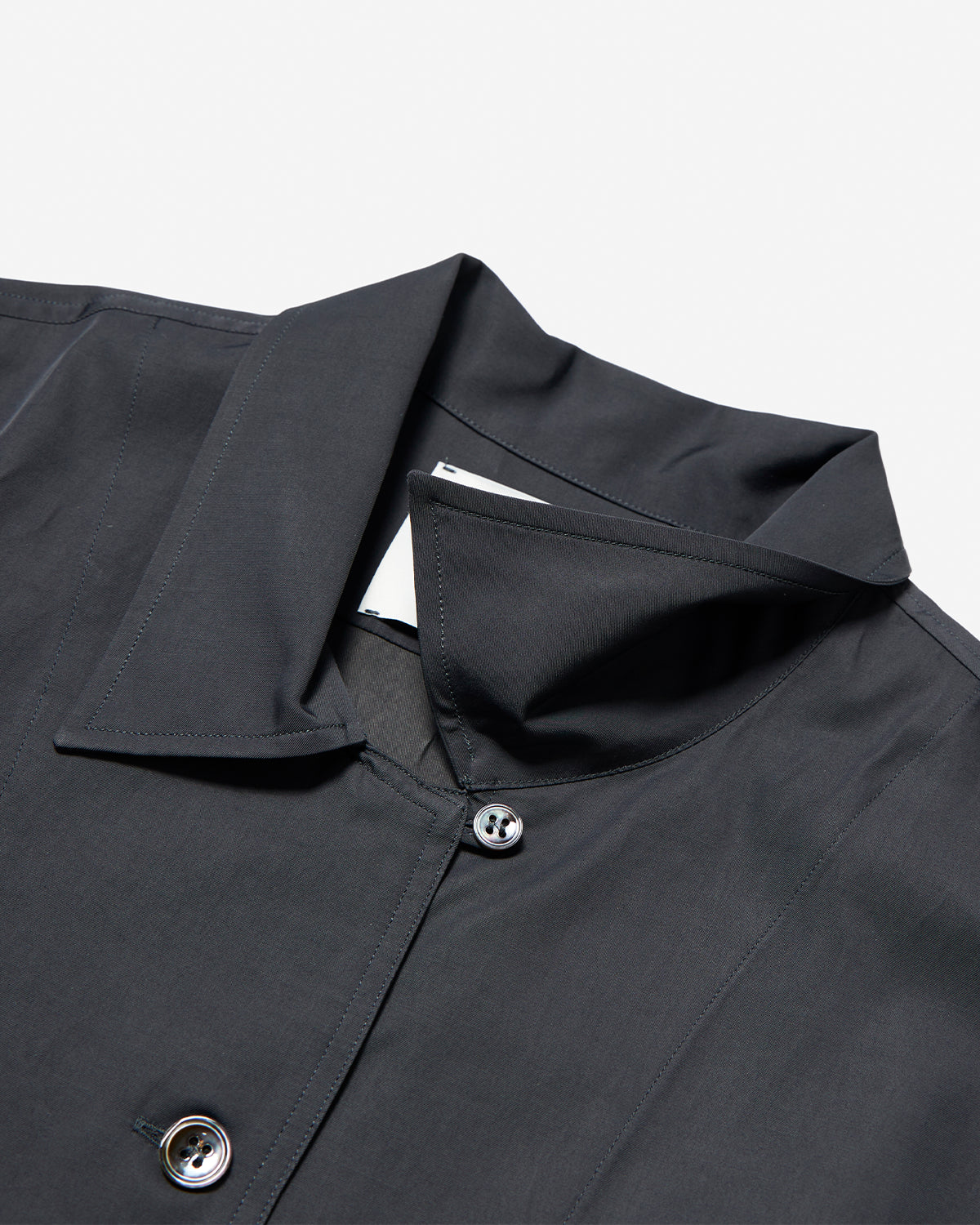 Delos - Short Sleeve Shirt With Pocket - Coal
