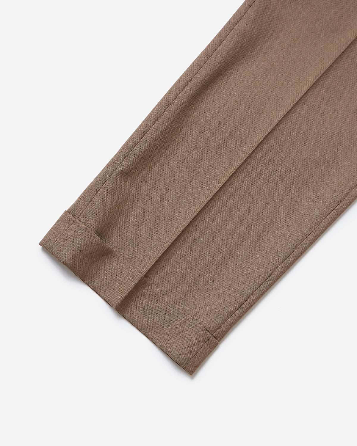 Spindle New Piped Stem No Tuck Trouser - Brown