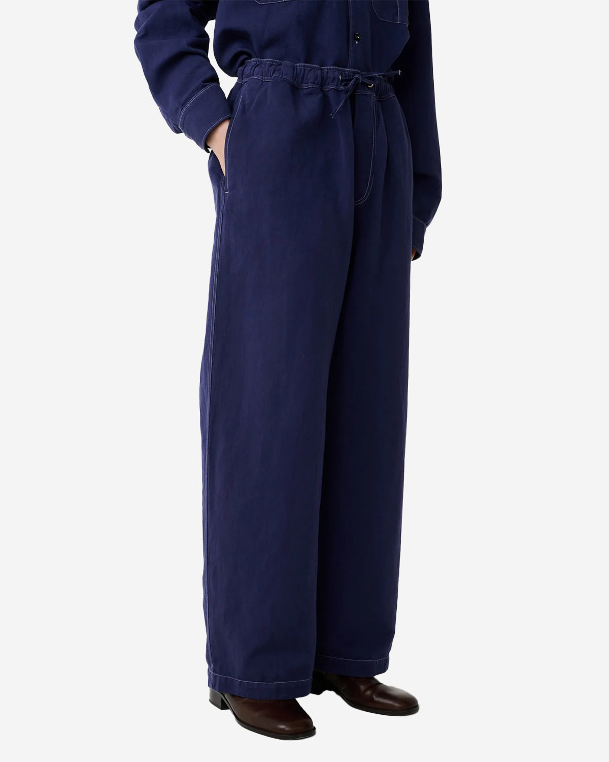 Sonny - Drawstring Pant - Indigo