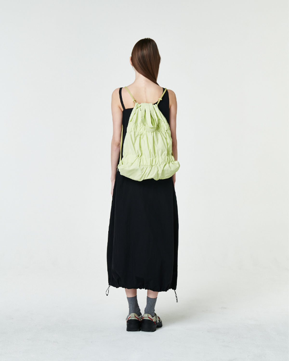 Tiered Banding Backpack - Lime Lemon
