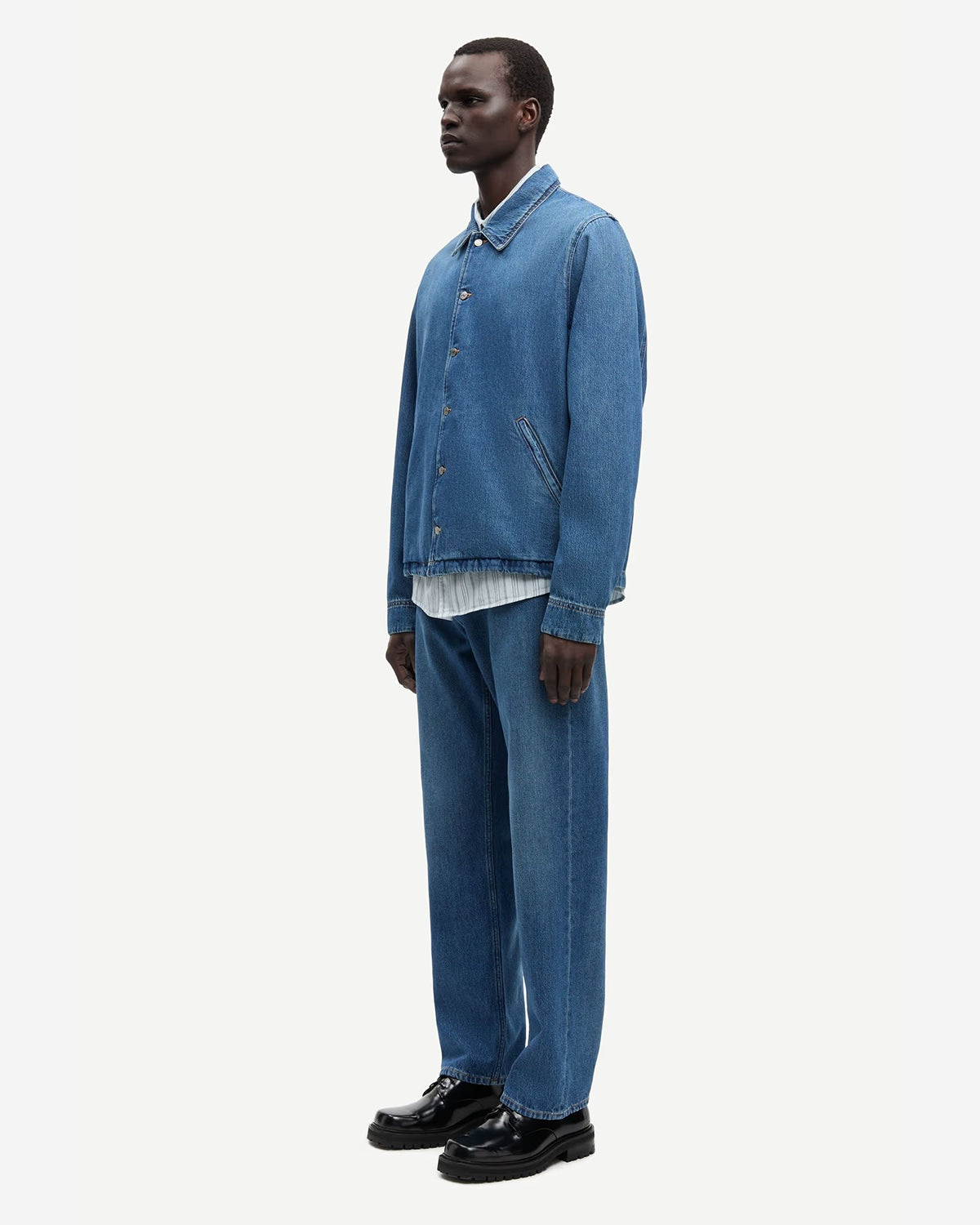 Sarobin D Jacket - Fluid Denim