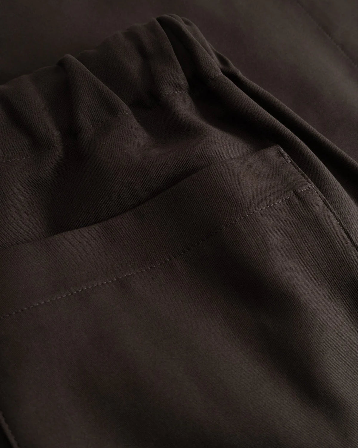 Repos S Double Cloth Mens Shorts  - Brown