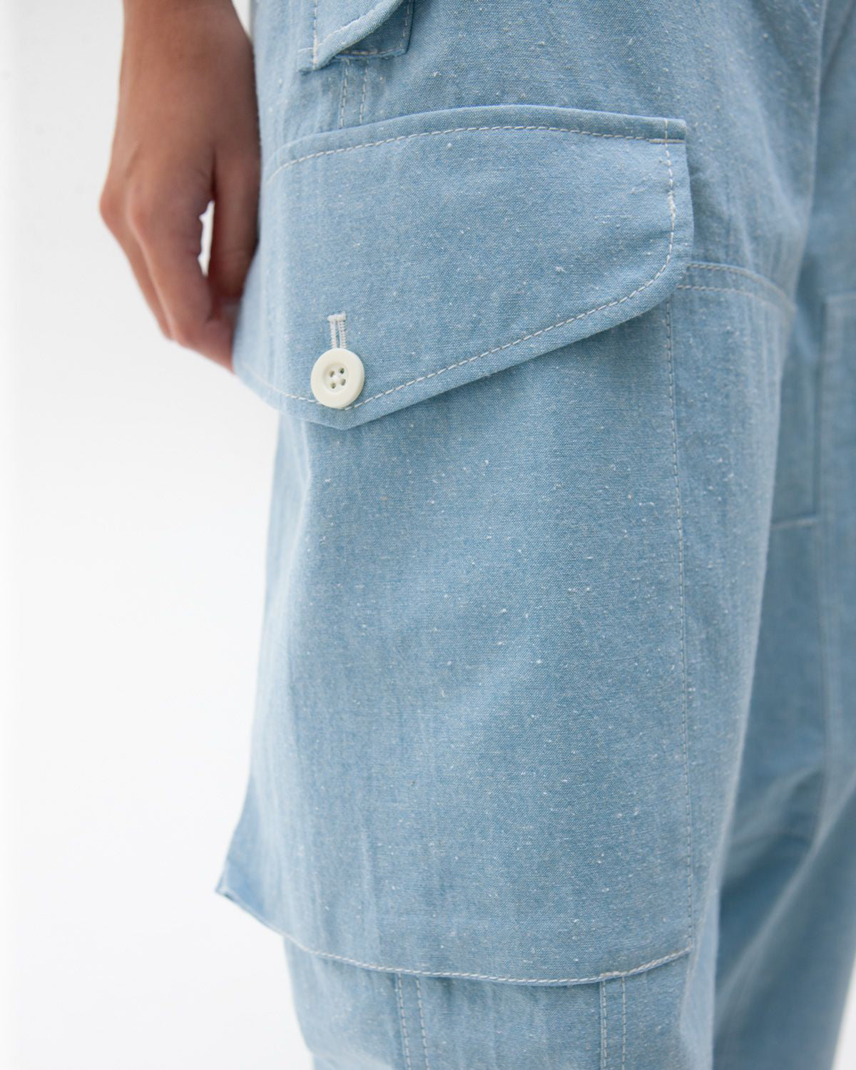 Janet Despatch Pant - Baby Blue