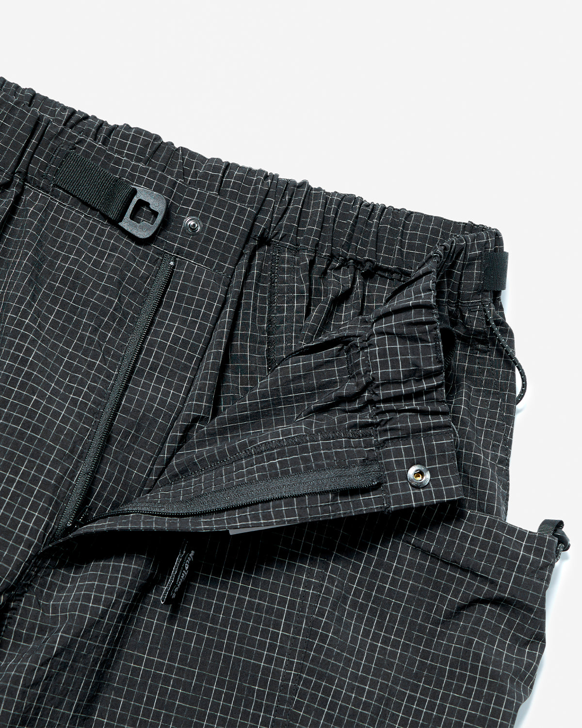 Fisherman Pocket Shorts - Black