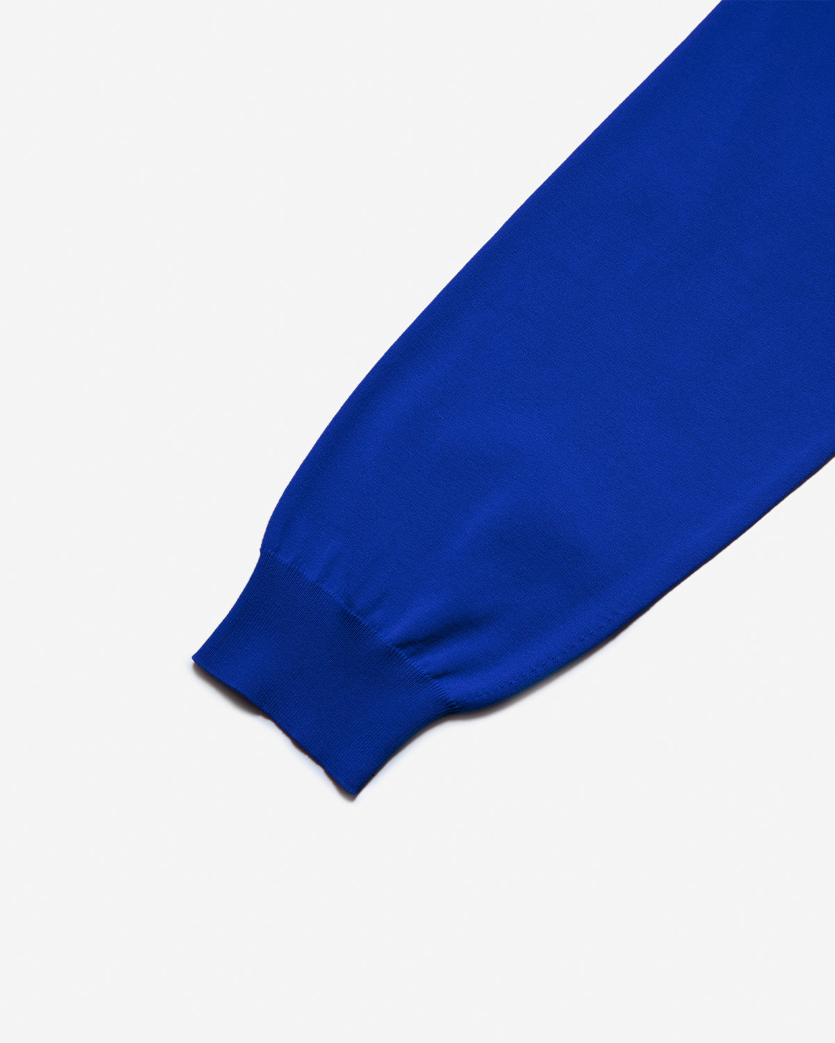 Womens Jersey Knit Crew Neck Cardigan - Blue