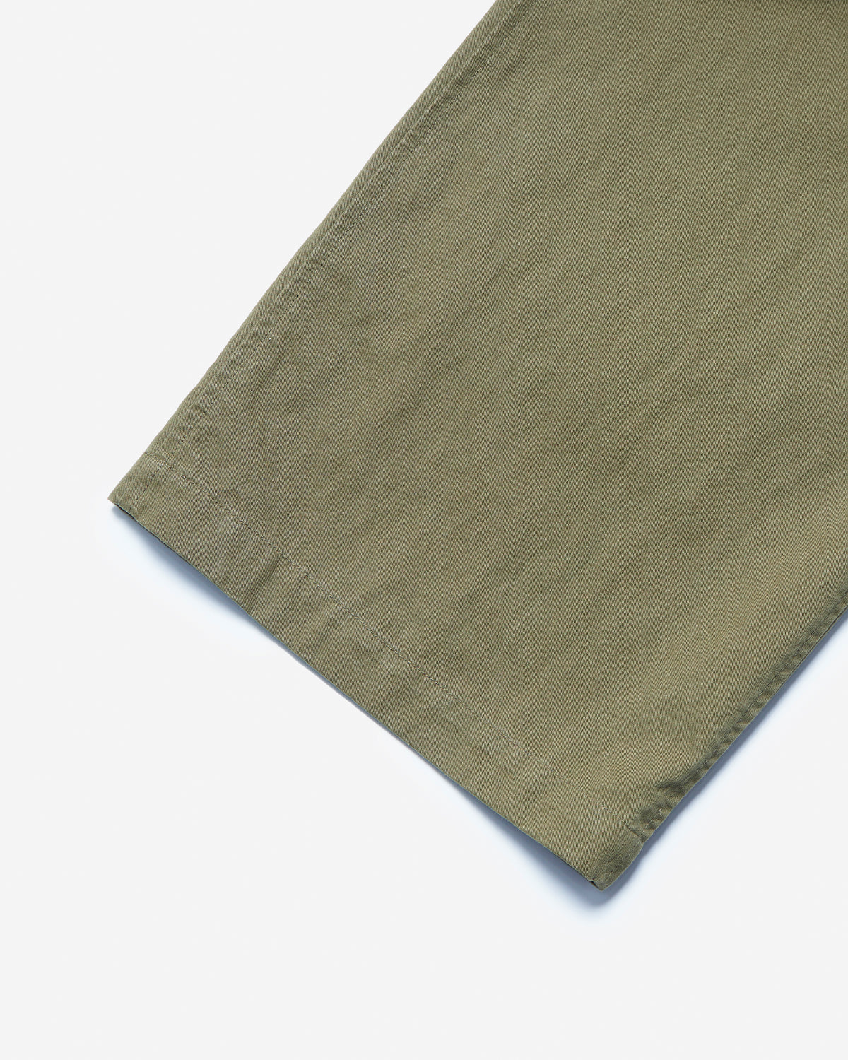 Mens Peach Skin Cargo Pants - Olive