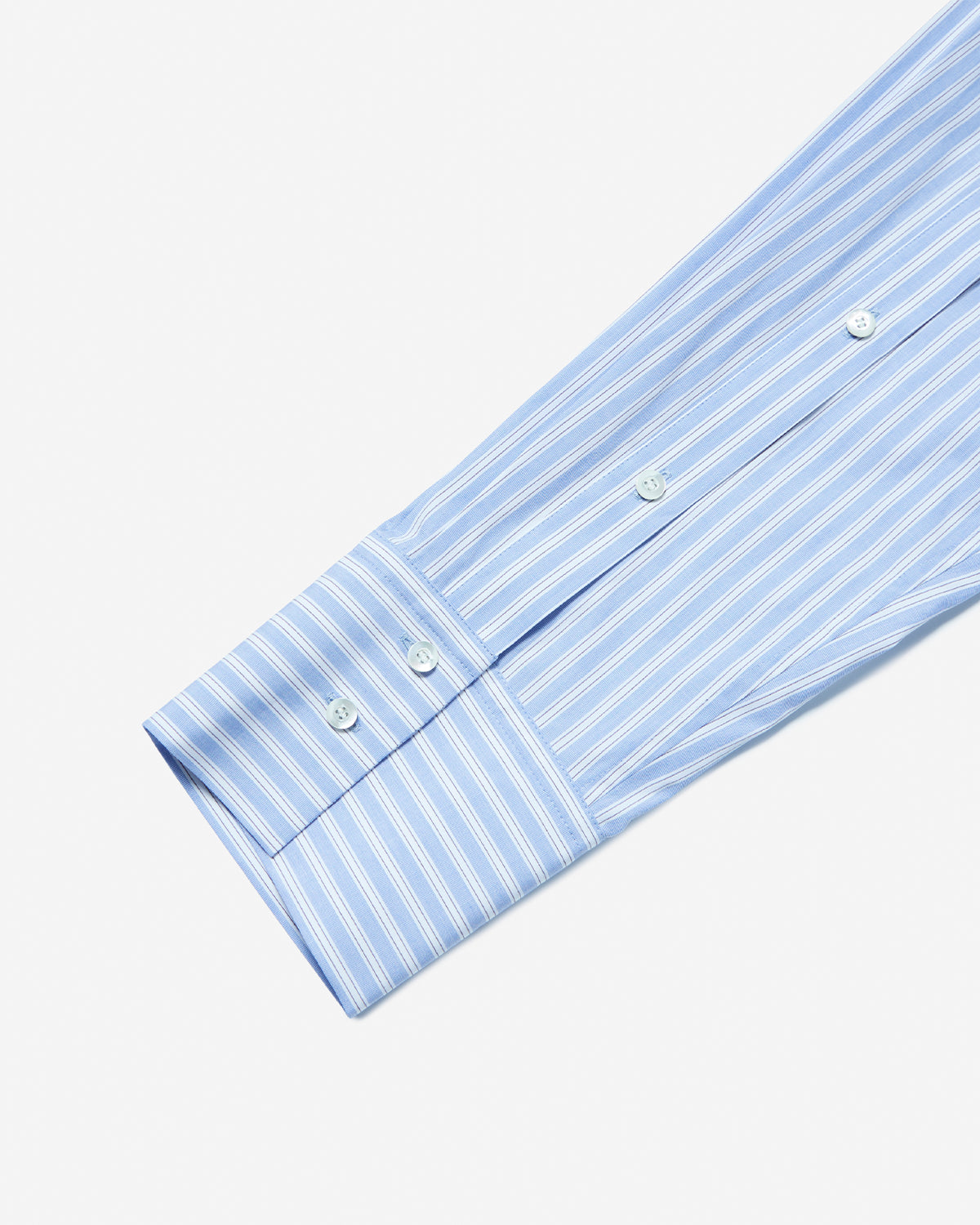 Ribbon Tie Shirt - Light Blue