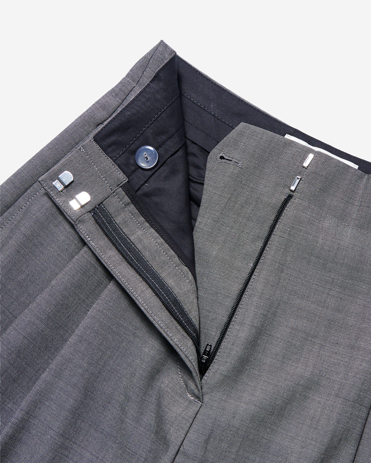 Lira - Double Pleat Pant - Warm Grey