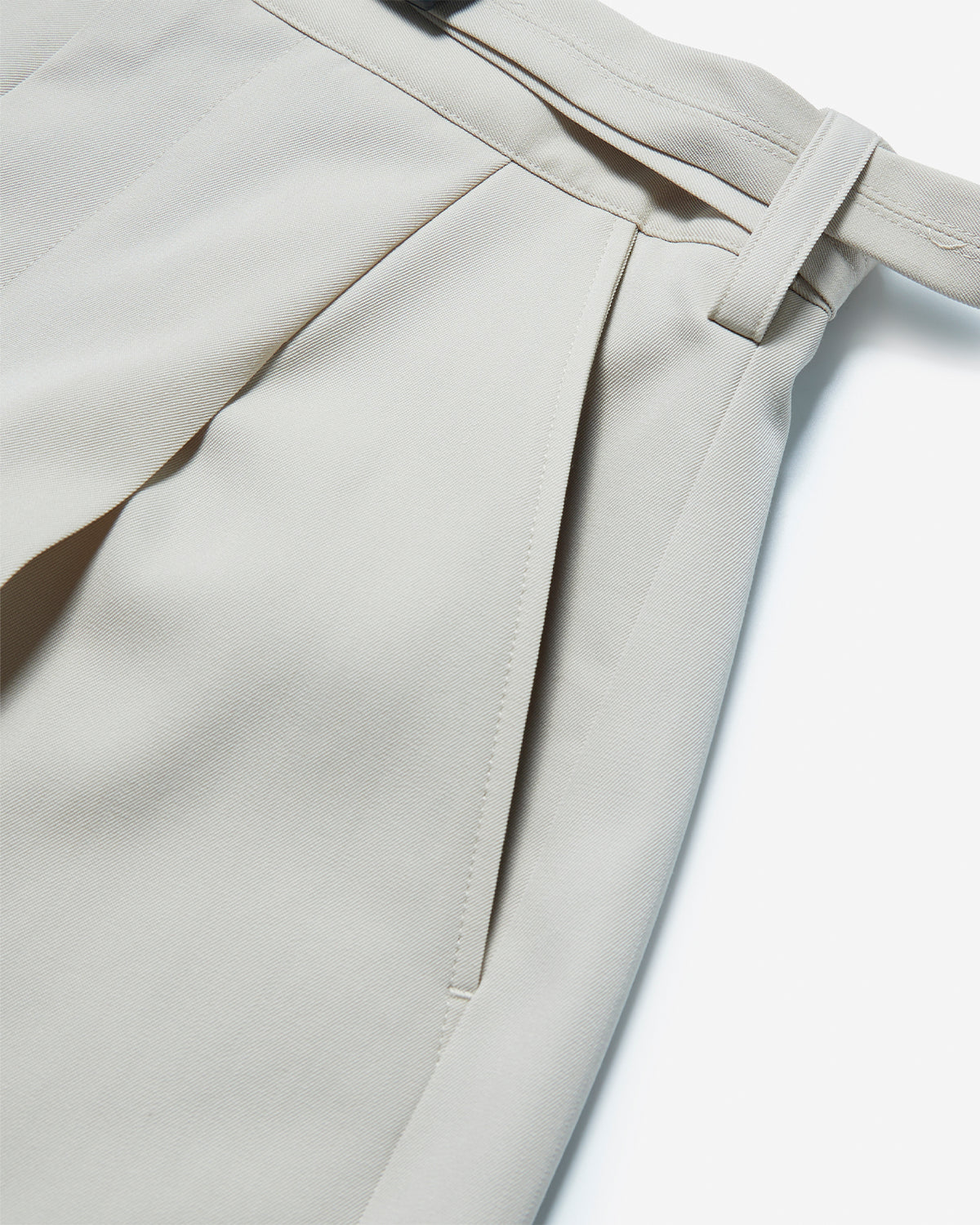 Belted Wide PNT - Sand