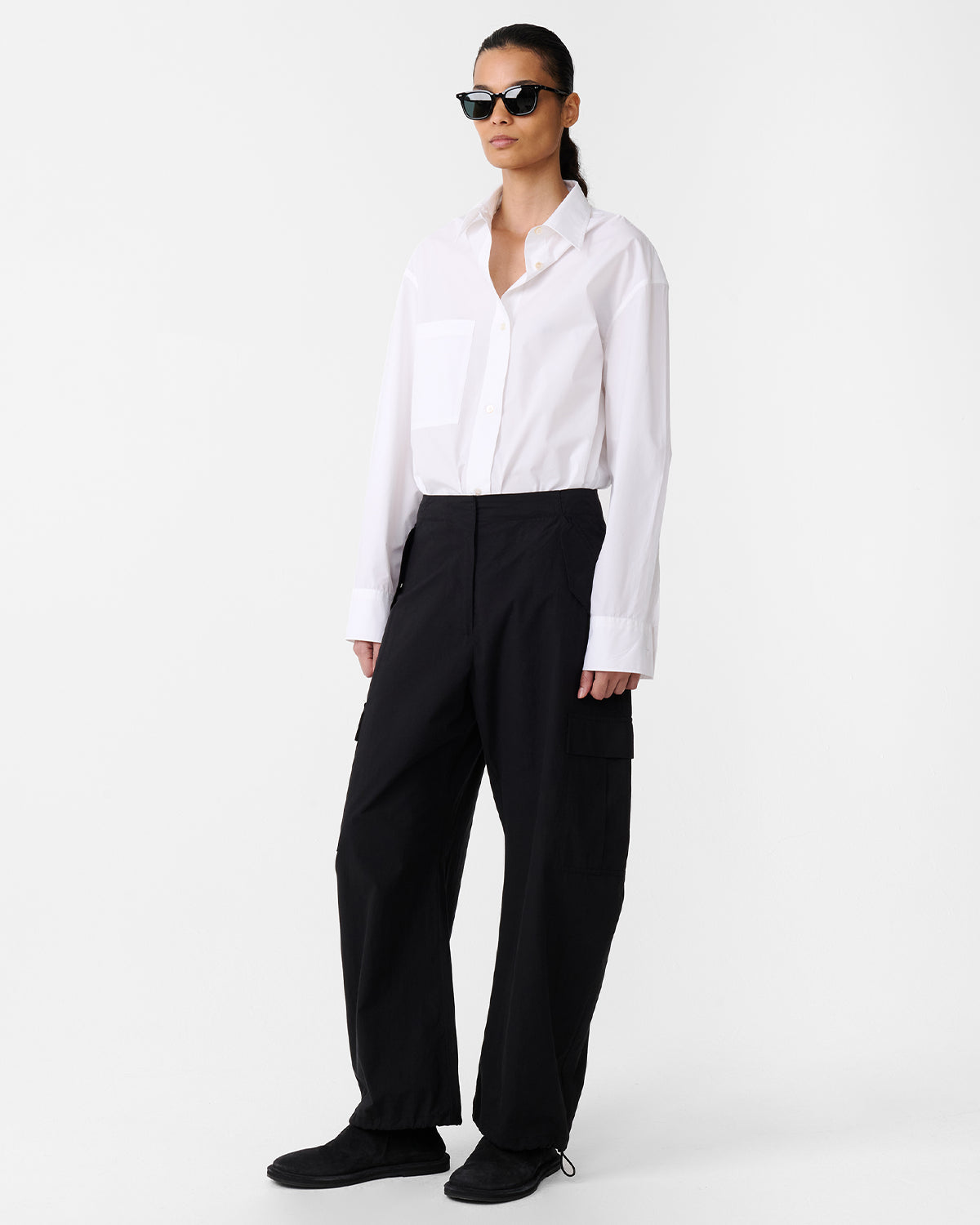 Clovis - Utility Pant - Washed Black