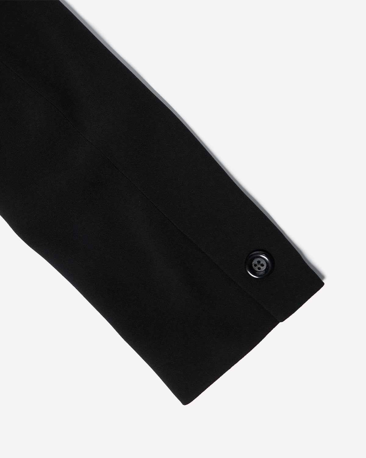 Cropped Belt Jacket - Black