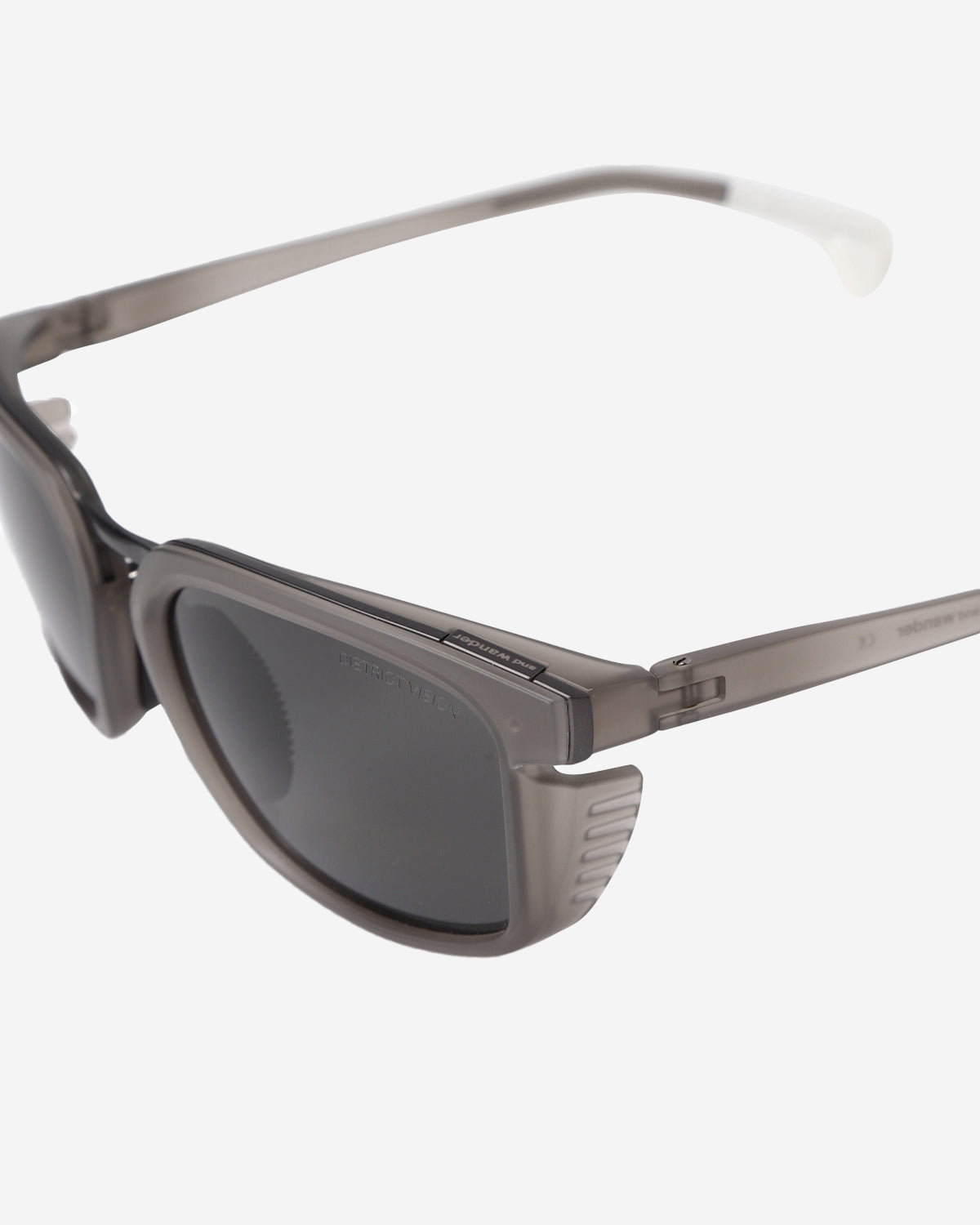 District Vision × And Wander Sunglasses W/Strap - Charcoal