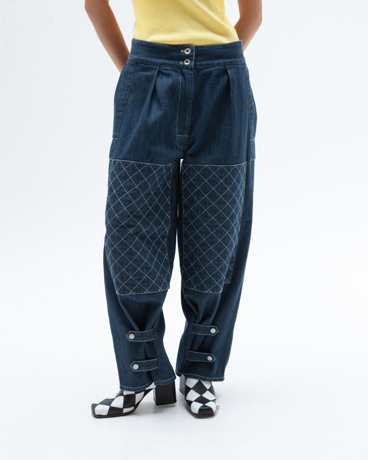 Burnout Pants - Denim