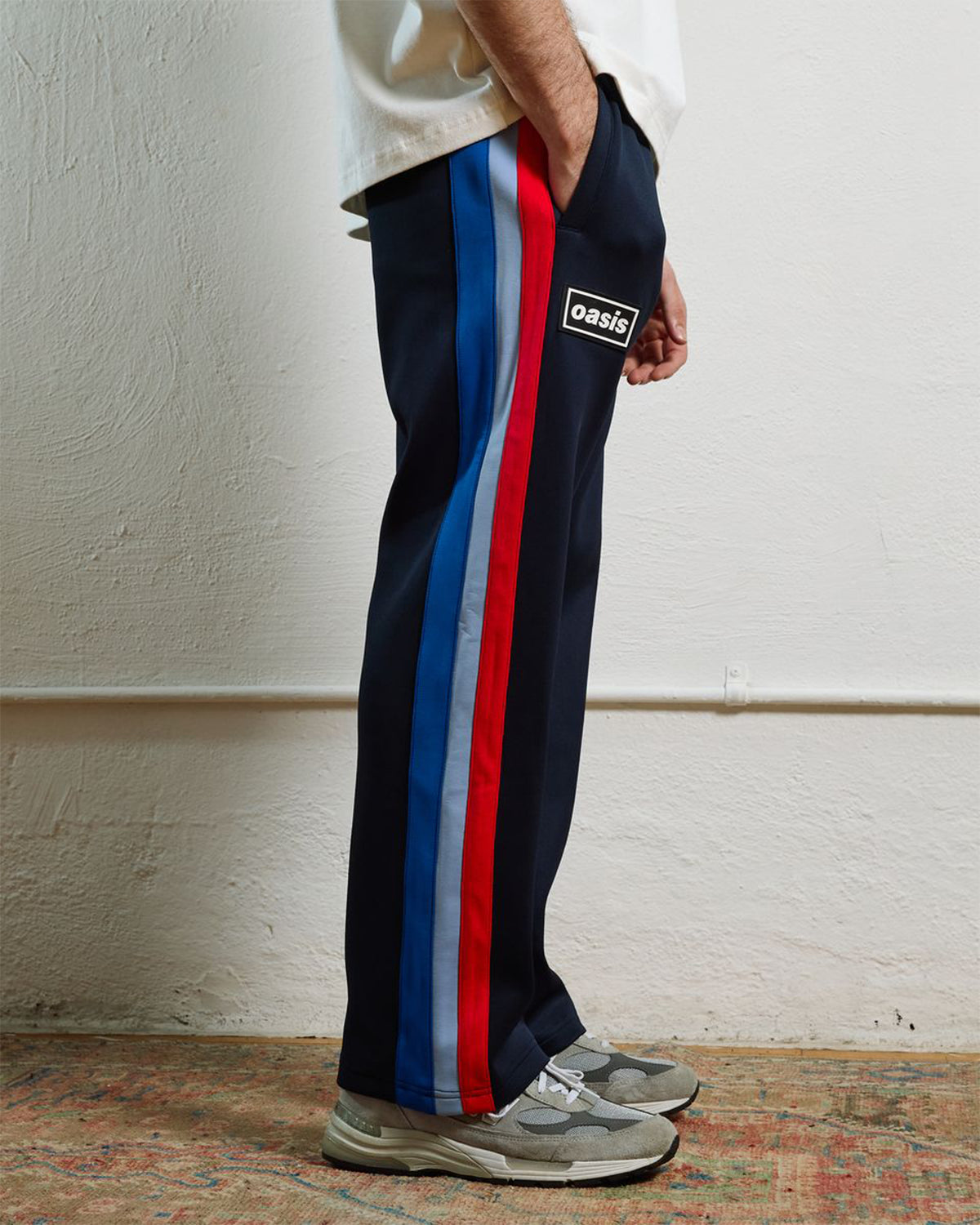 Pleasures X Oasis - Forever Track Pants - Navy