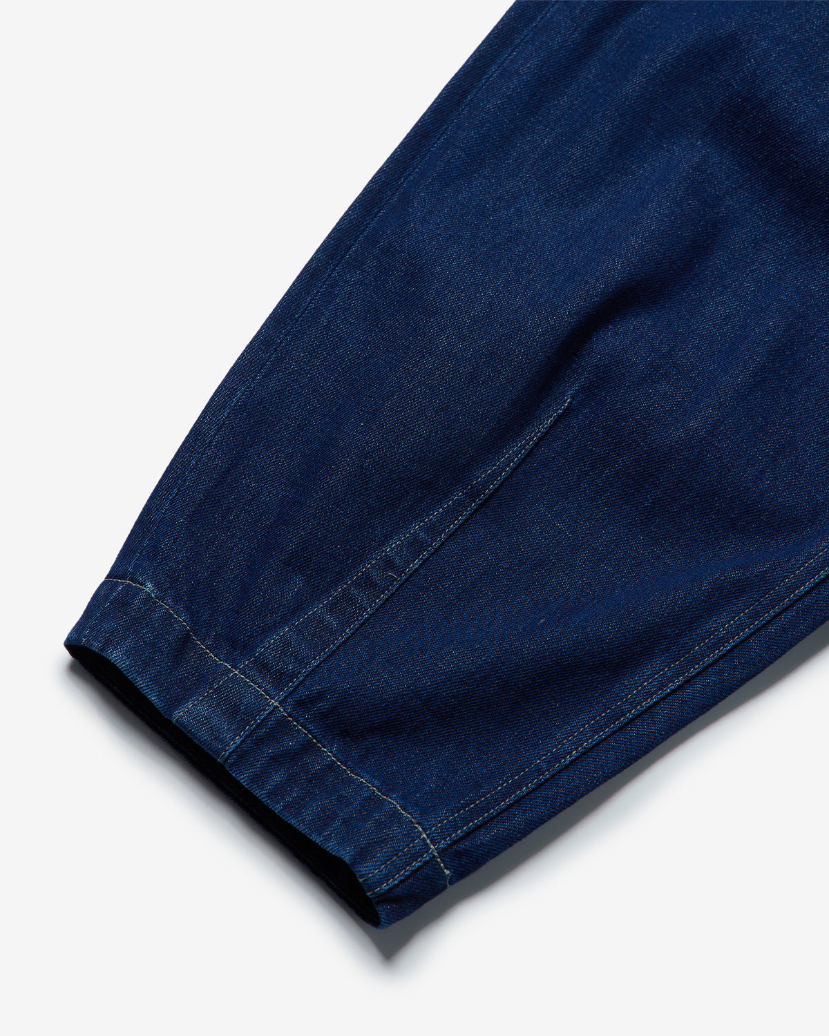 Hamlet - Cropped Pants - Washed Denim
