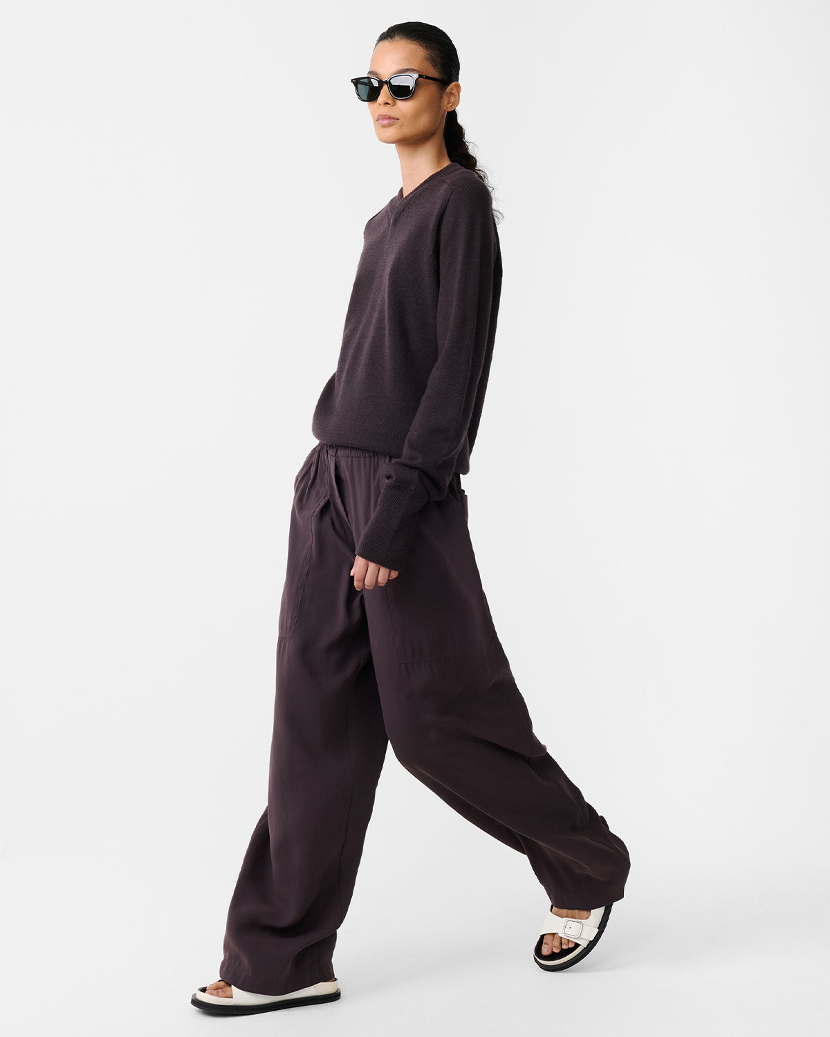 Capel - Elasticated Waist Pant - Yam