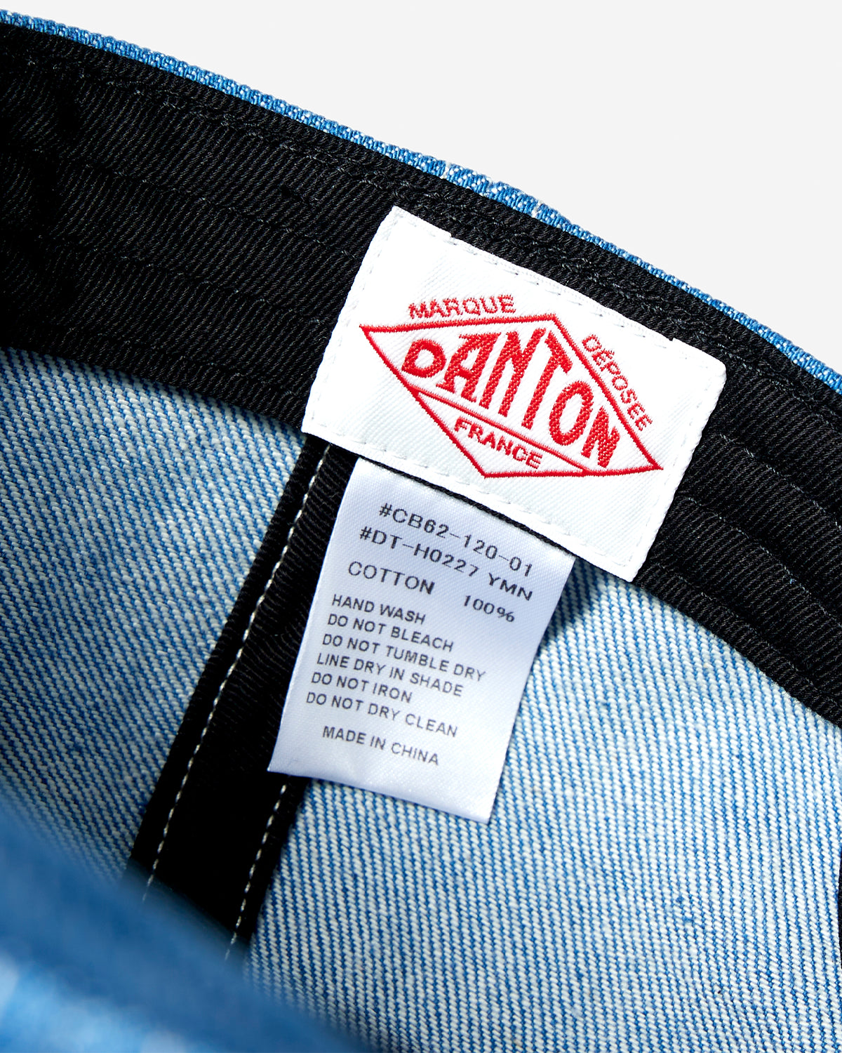 Denim 6 Panel Cap - Fade Blue