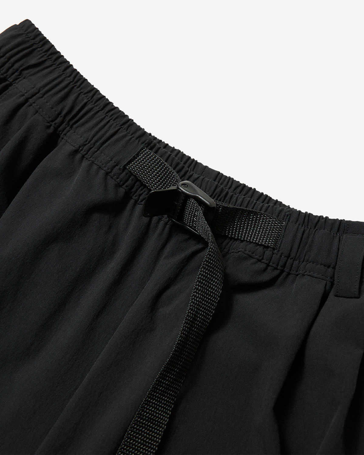 Boro - Belted Easy Cargo Pants - Black