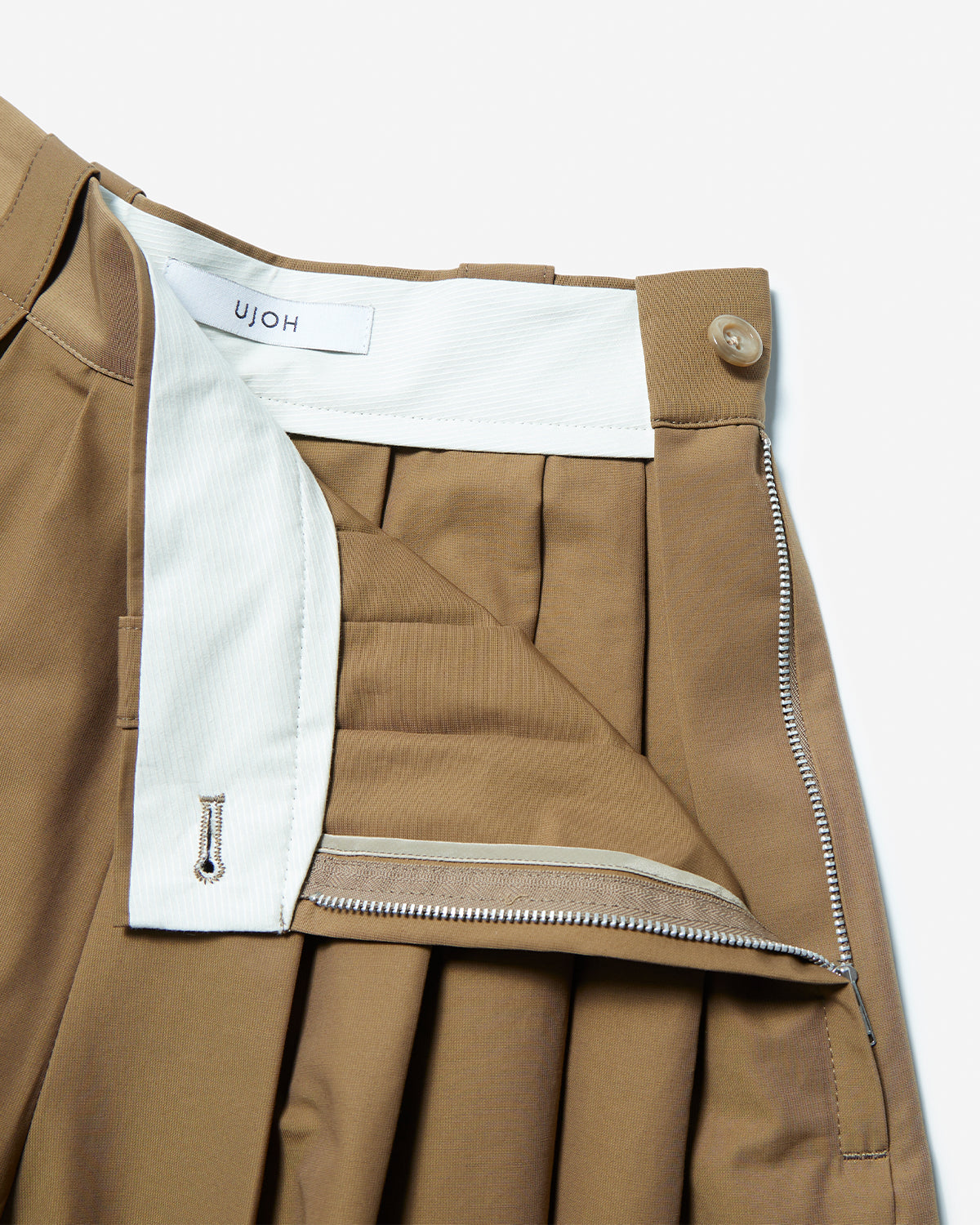 Tuck Culottes - Brown