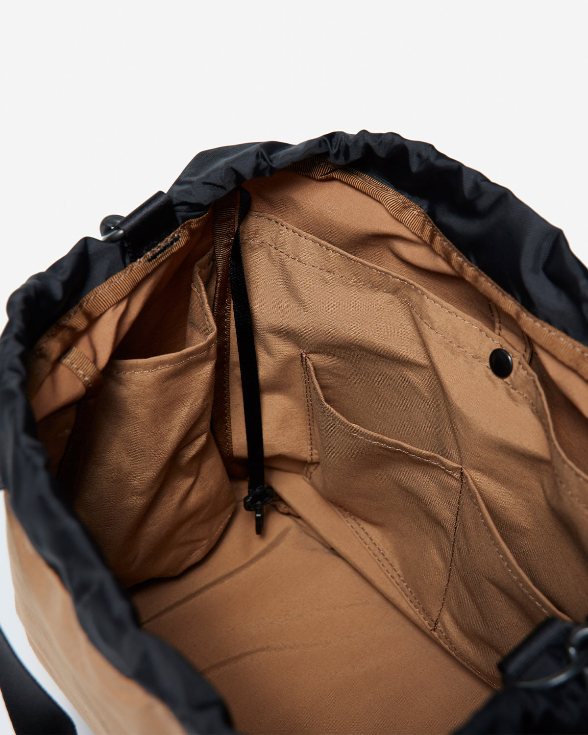 Simplicity 2Way Draw String Tote - Mocha