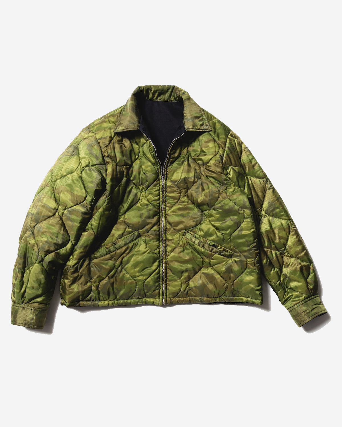 Reversible Vietnam Jacket - Black / Camouflage