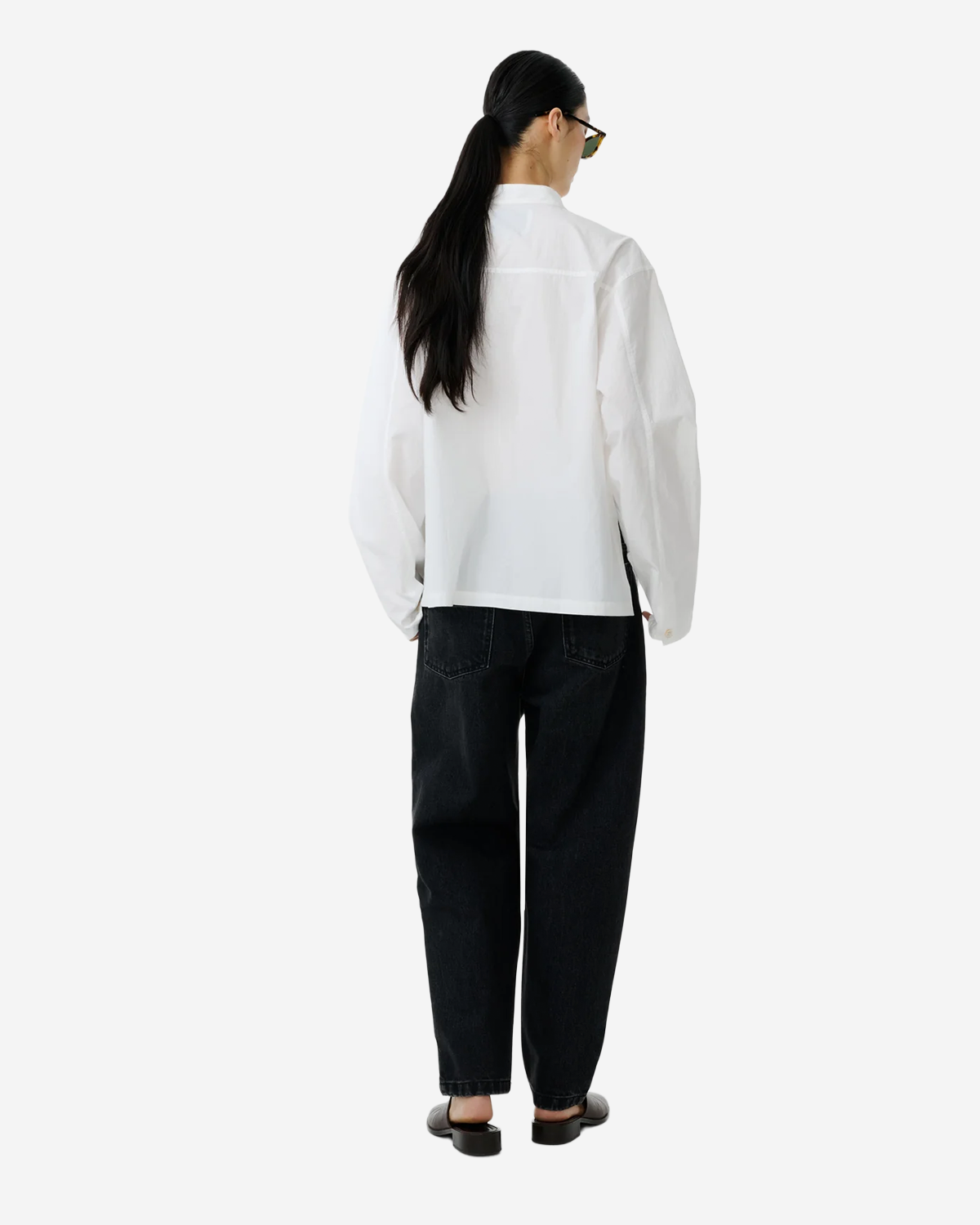 Vega - Half Placket Shirt - Optic White