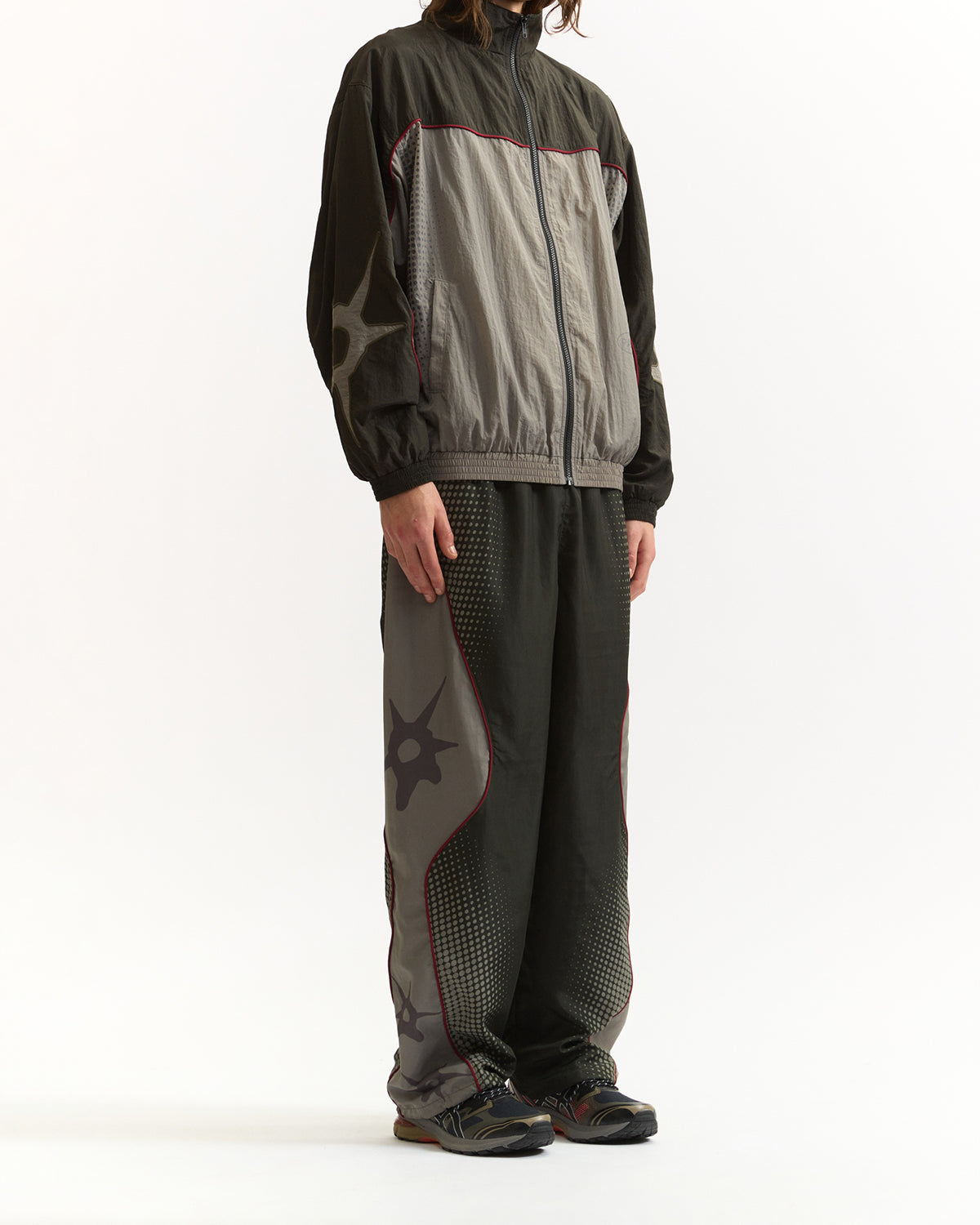 Aggregate Track Pants - Charcoal