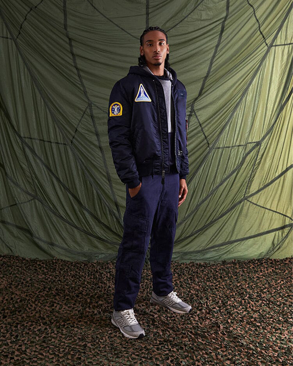NASA MA-1 Flight Jacket Gen II - Replica Blue