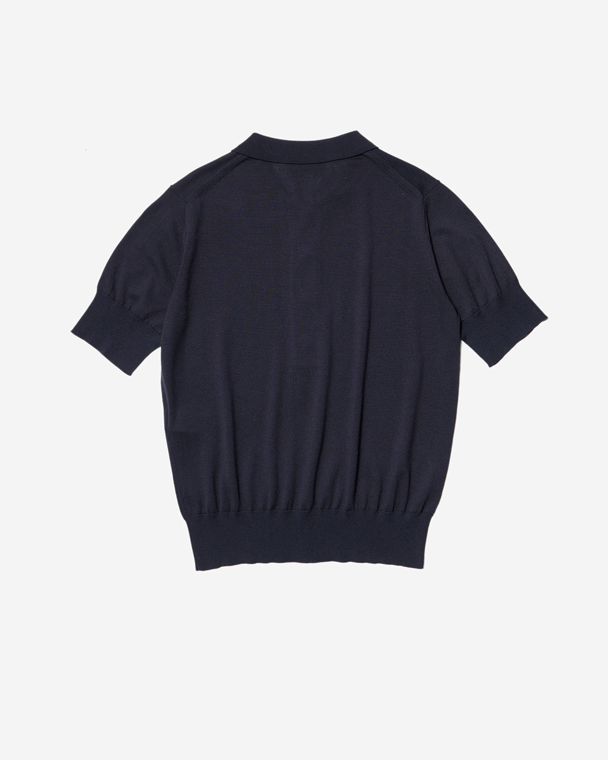Tolsa - Knitted Polo - Dark Navy