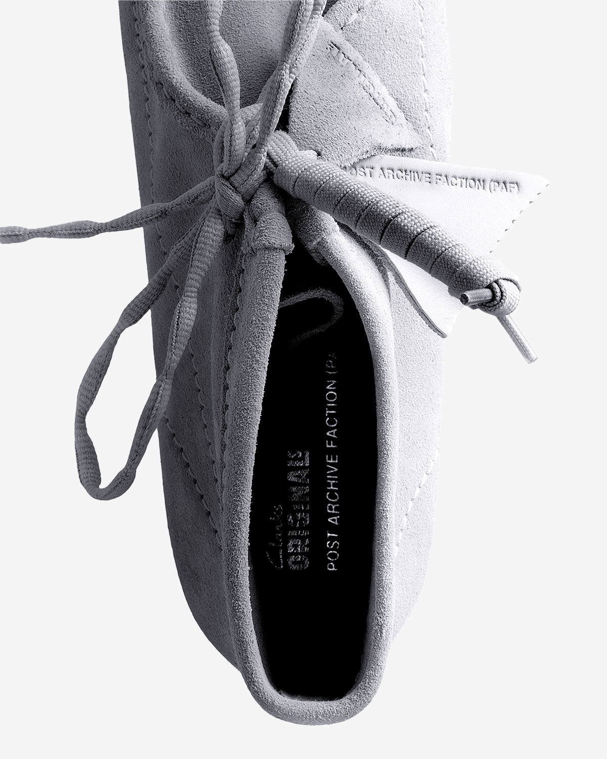 Clarks Originals x Post Archive Faction - WallabeeBT PAF - Grey /Blue