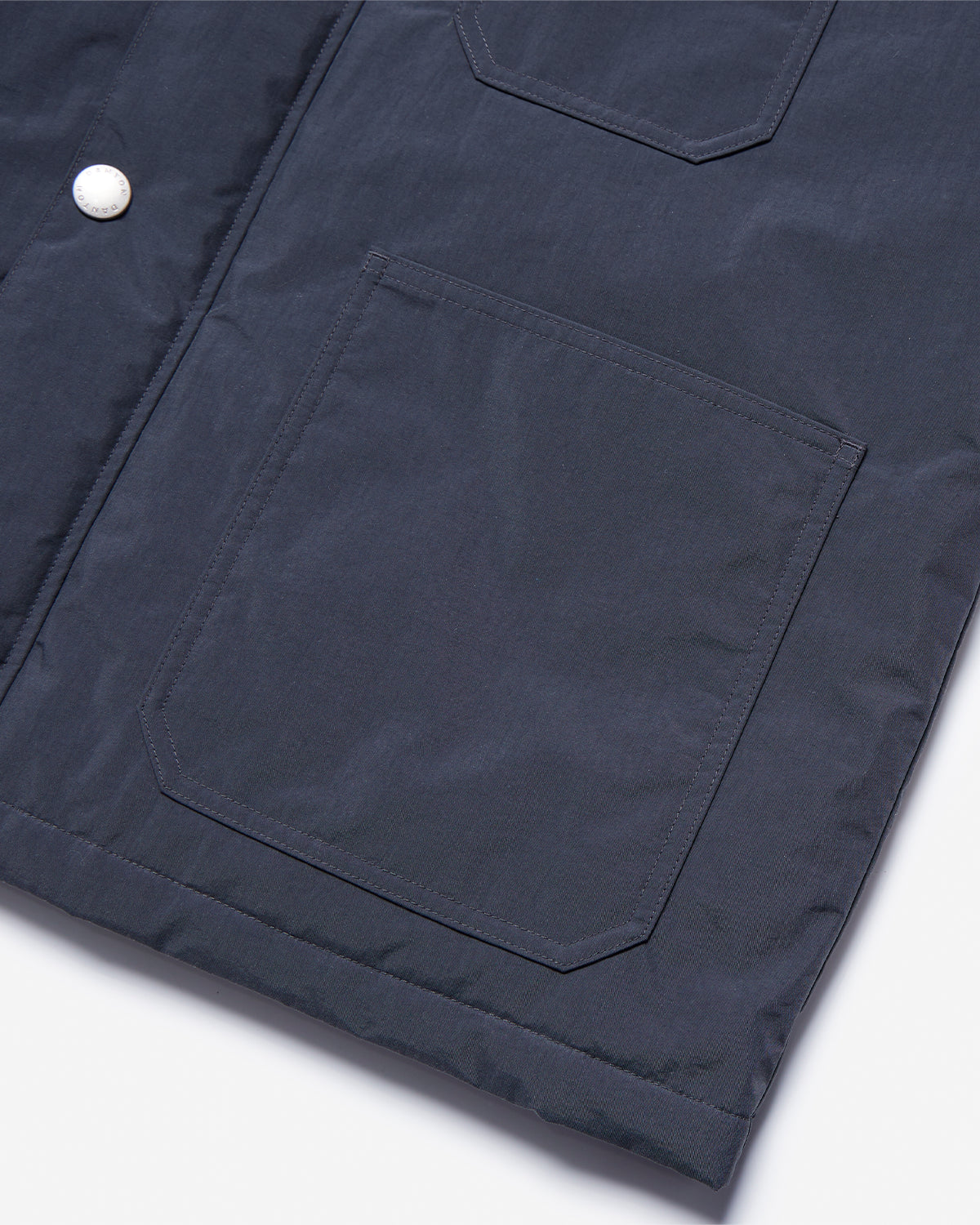 Mens Nylon Taffeta Work Jacket - Charcoal