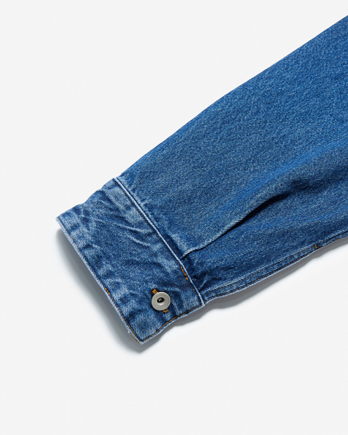 Saxon - Denim Overshirt - Worn Wash Indigo