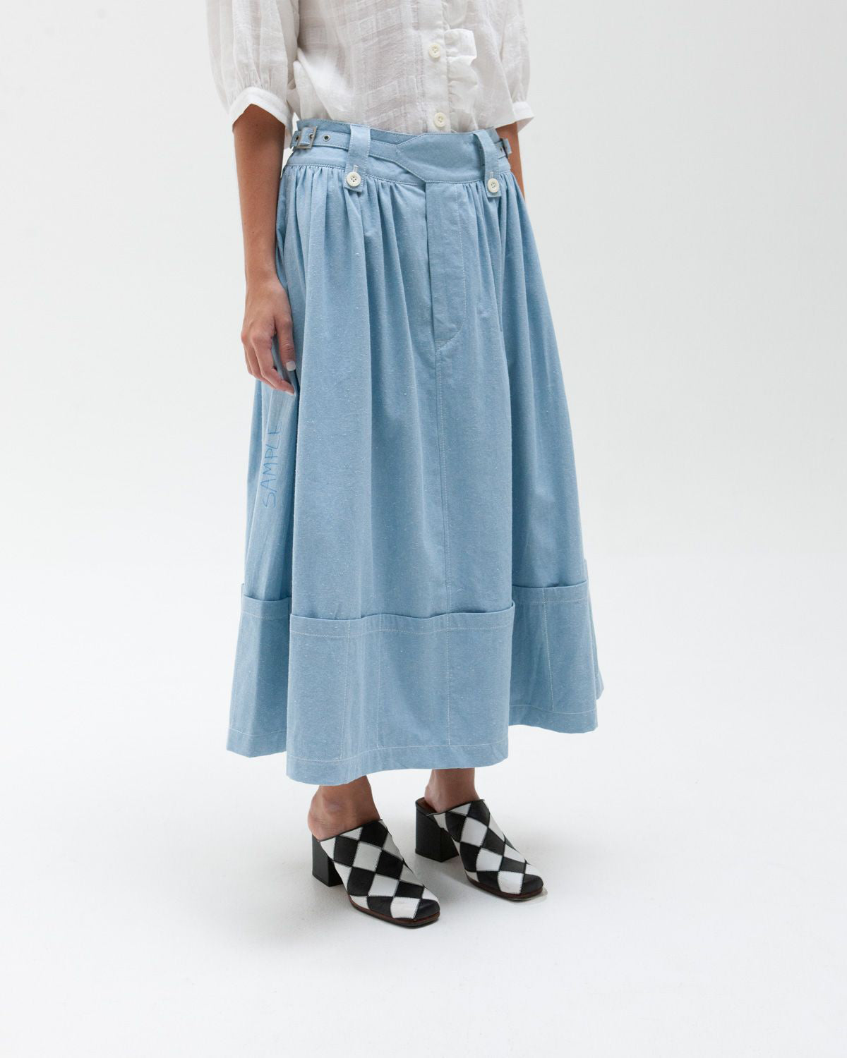 Rider Skirt - Baby Blue