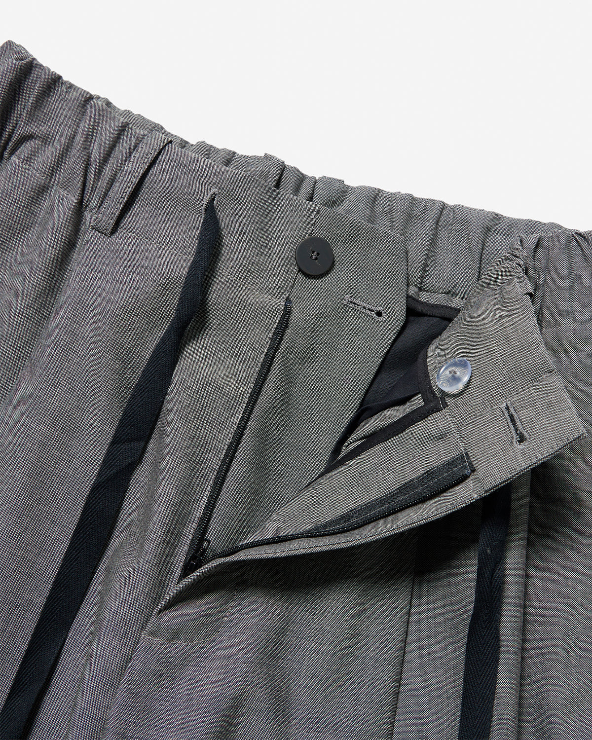 Noam - Drawcord Pant - Warm Grey