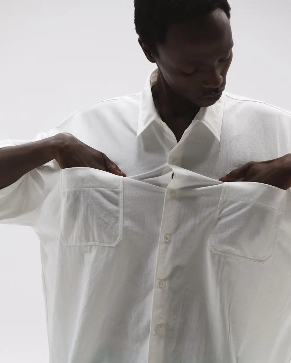 36G Nylon Balise SS Shirt  - White Dye