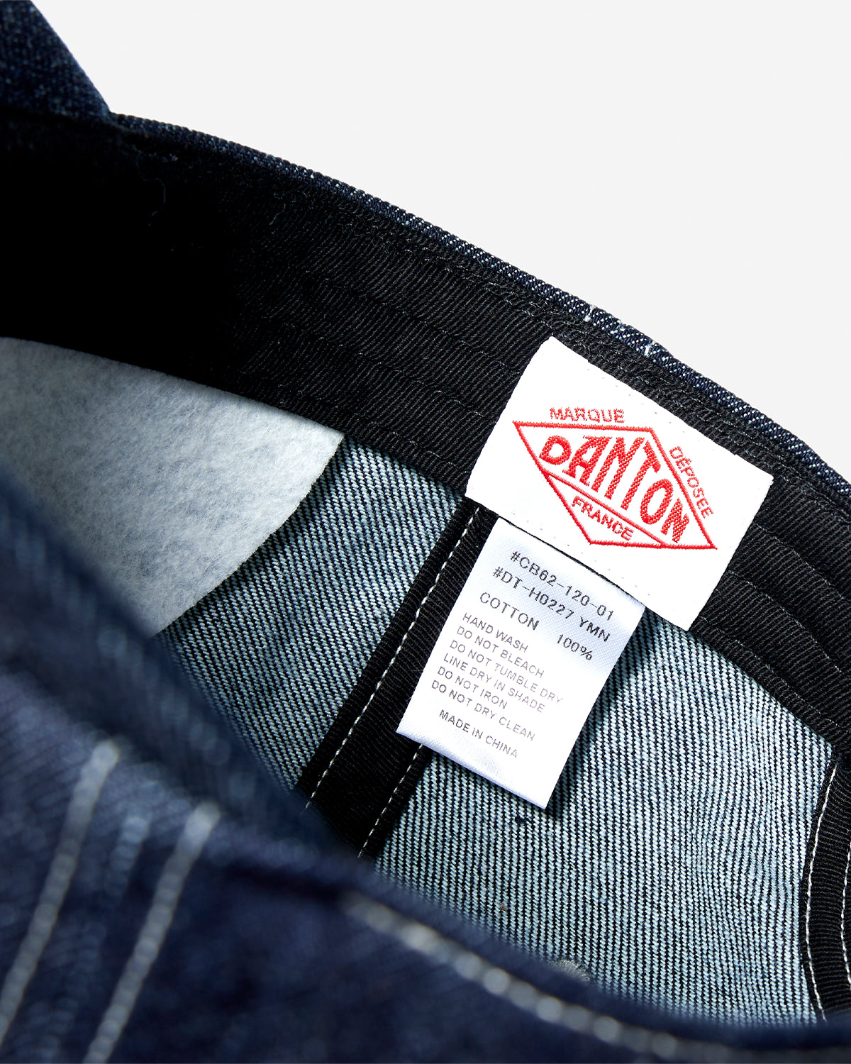 Denim 6 Panel Cap - Dk.Indigo