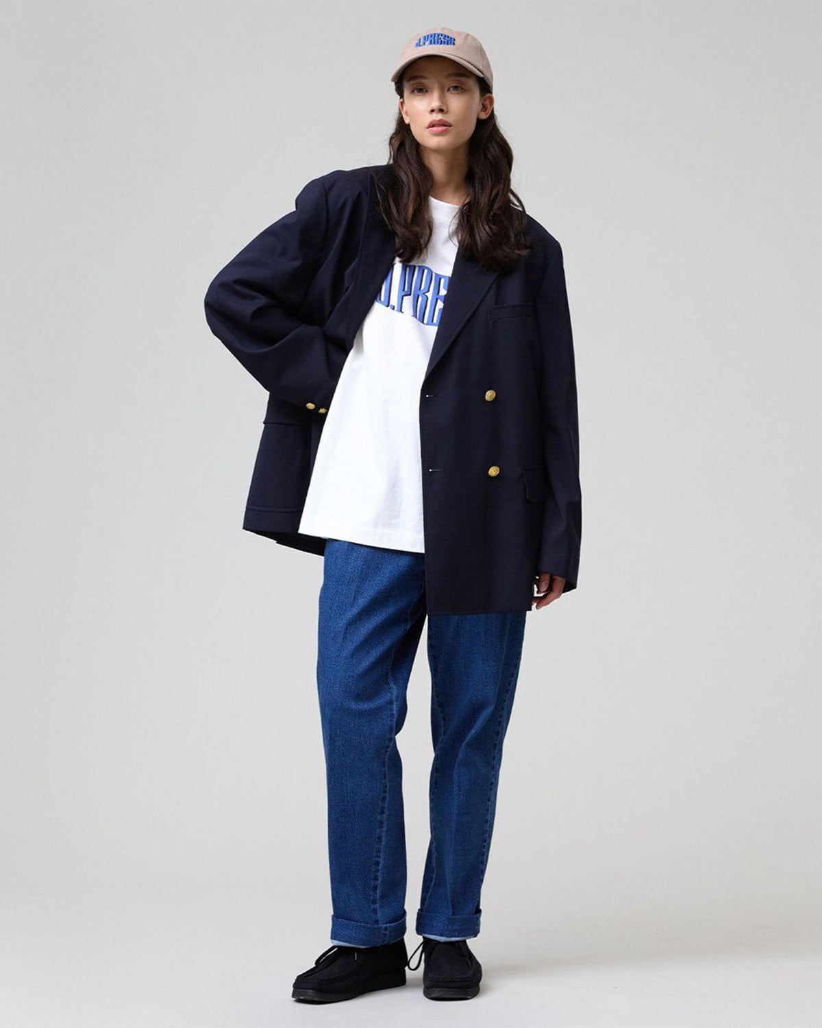 4B Authentic Blazer - Navy