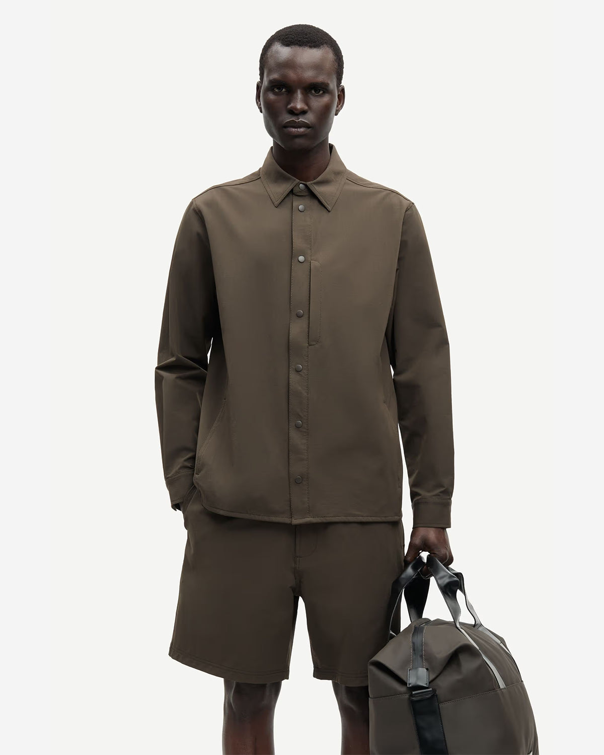 Sahammel X Shorts - Black Olive