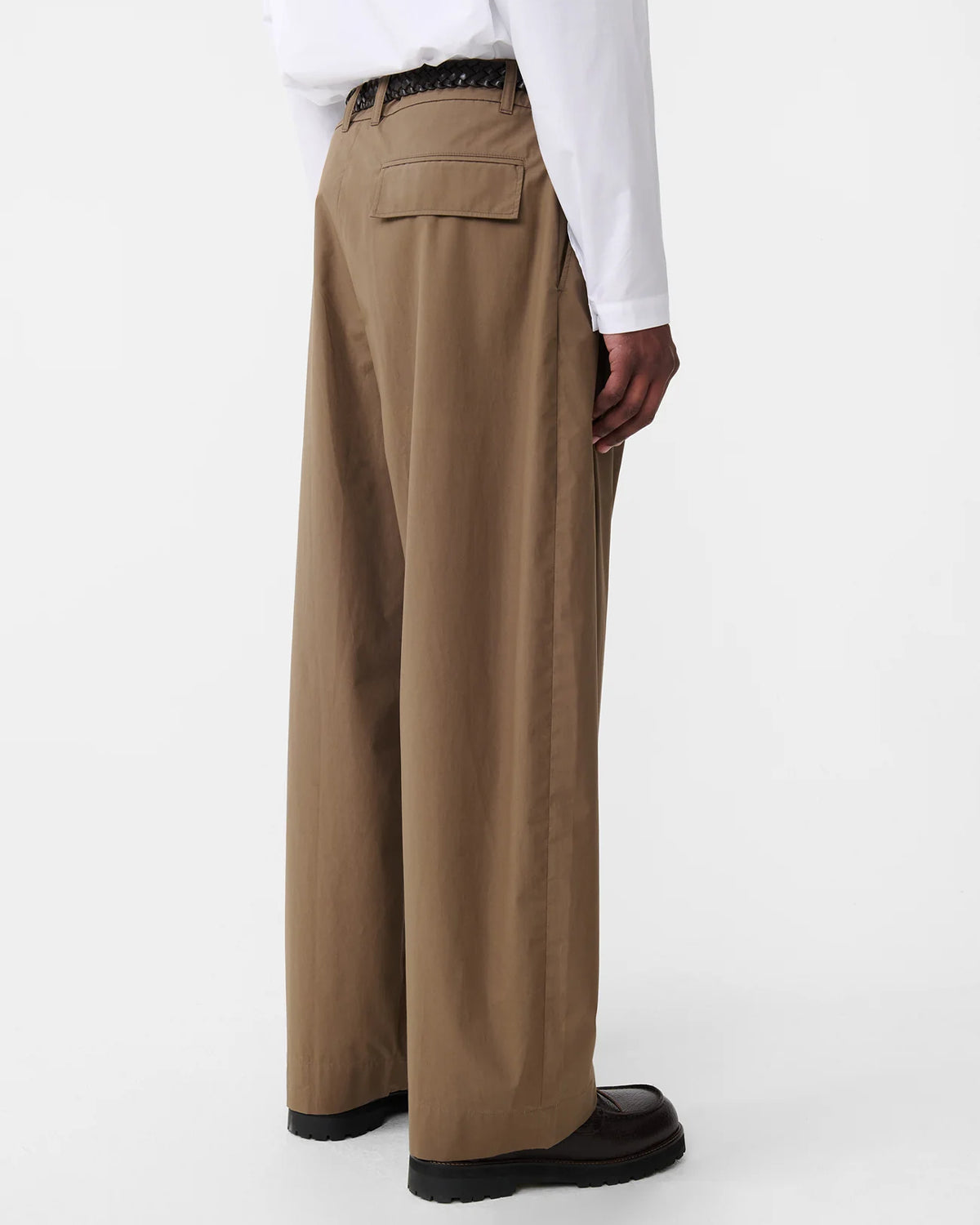 Yale - Double Pleat Volume Pant - Boulder