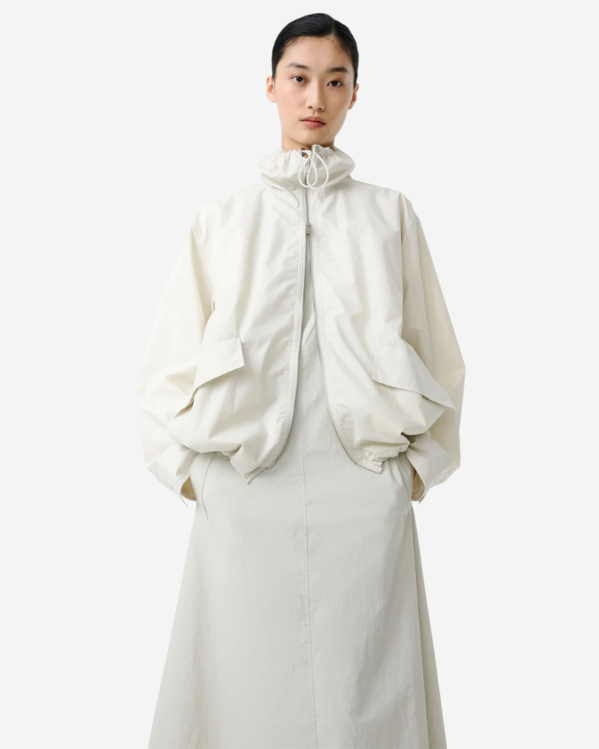 Lismore - Zip Thru Jacket - Bone