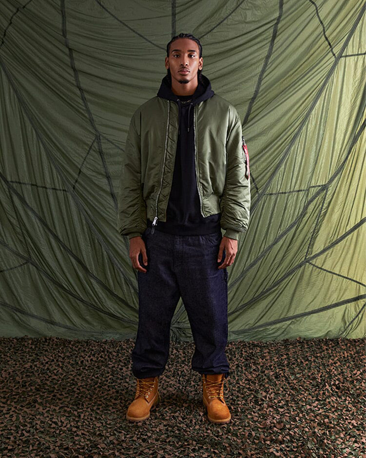 MA-1 Flight Jacket - Sage