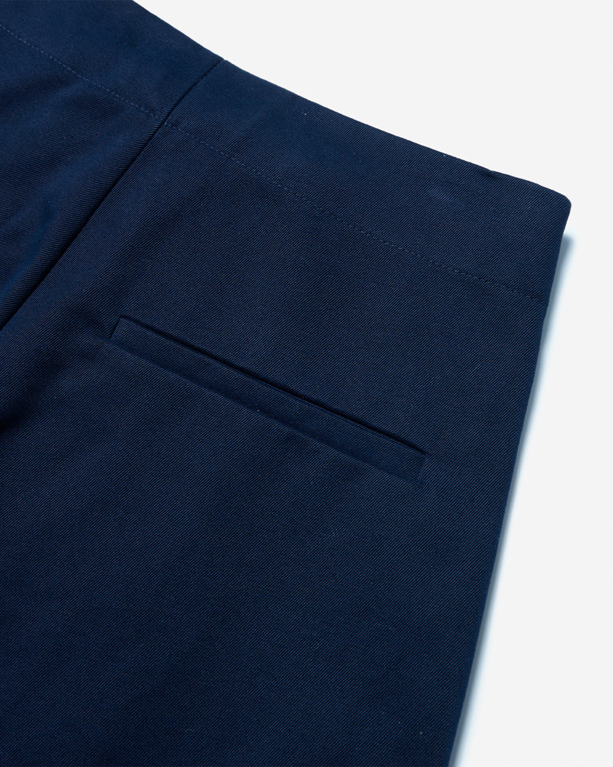 Dordoni - Pants - Deep Pleat Volume Ankle Crop - Dark Navy