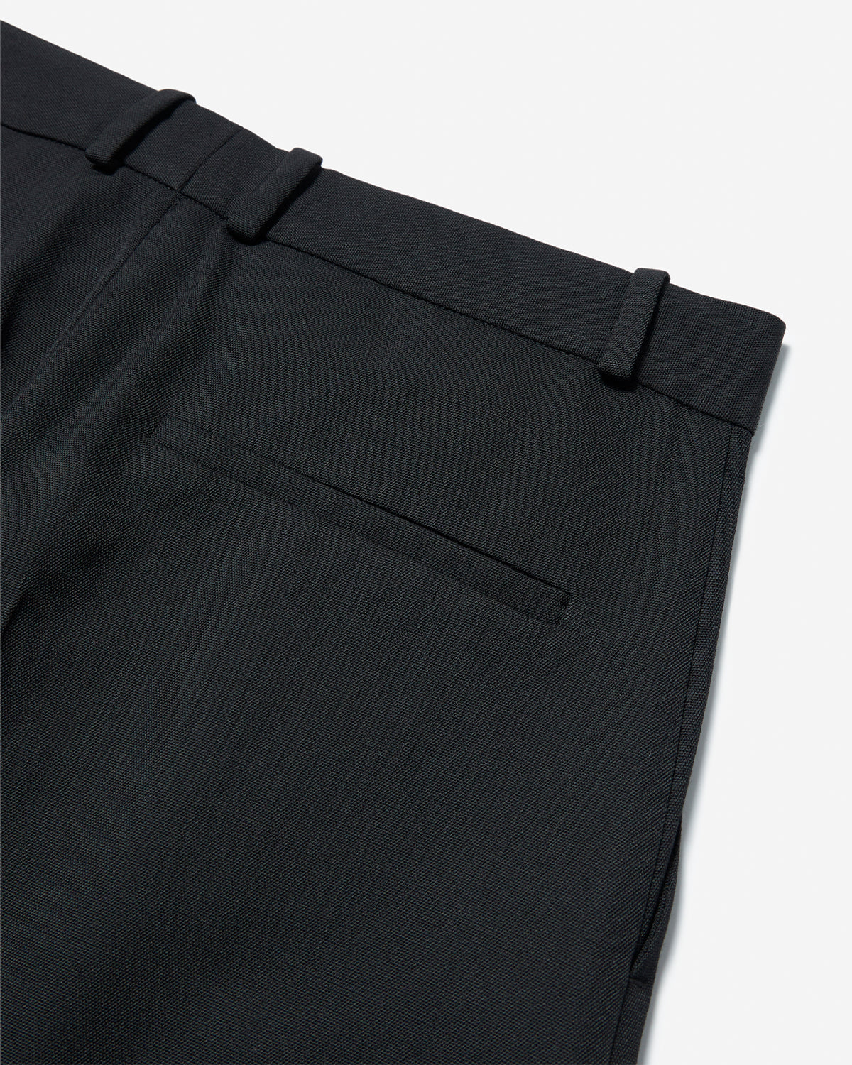 Line - Double Pleat Volume Pant - Black