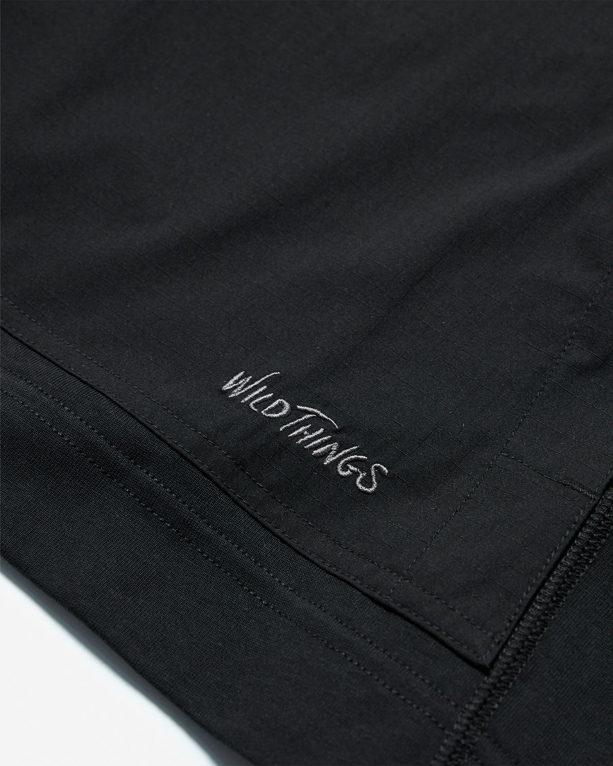 Kangaroo Pocket Tee - Black
