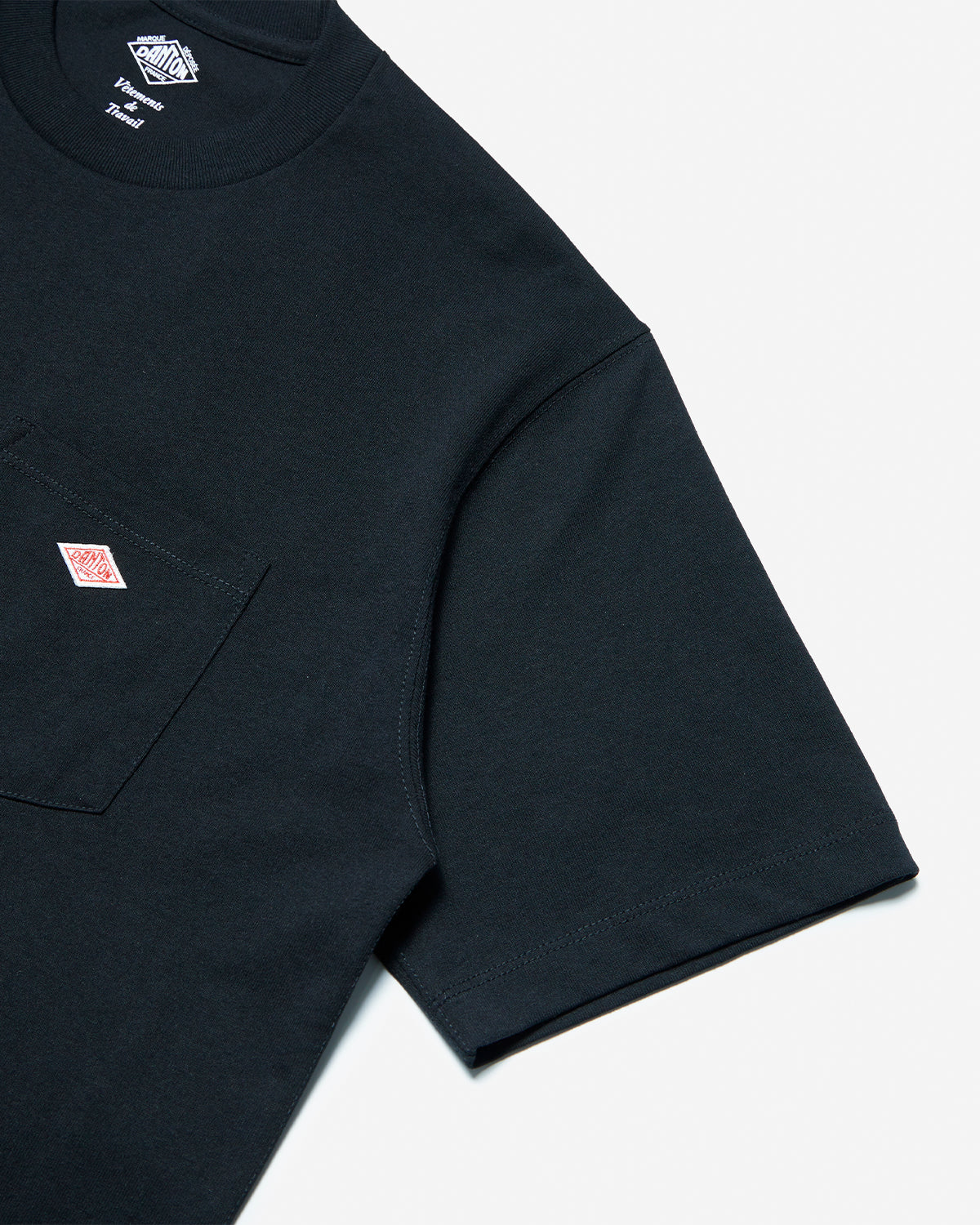 Mens Short Sleeve Pocket T-shirt - Black