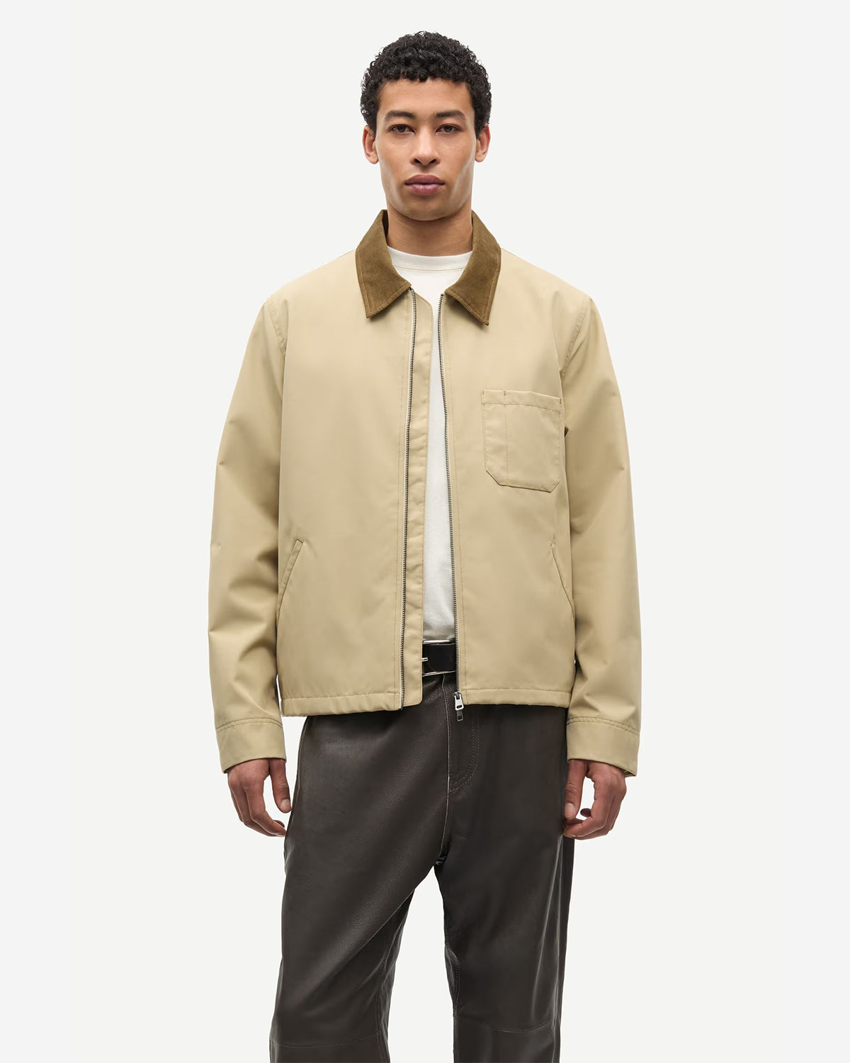 Sarobin Z Jacket - Olive Gray