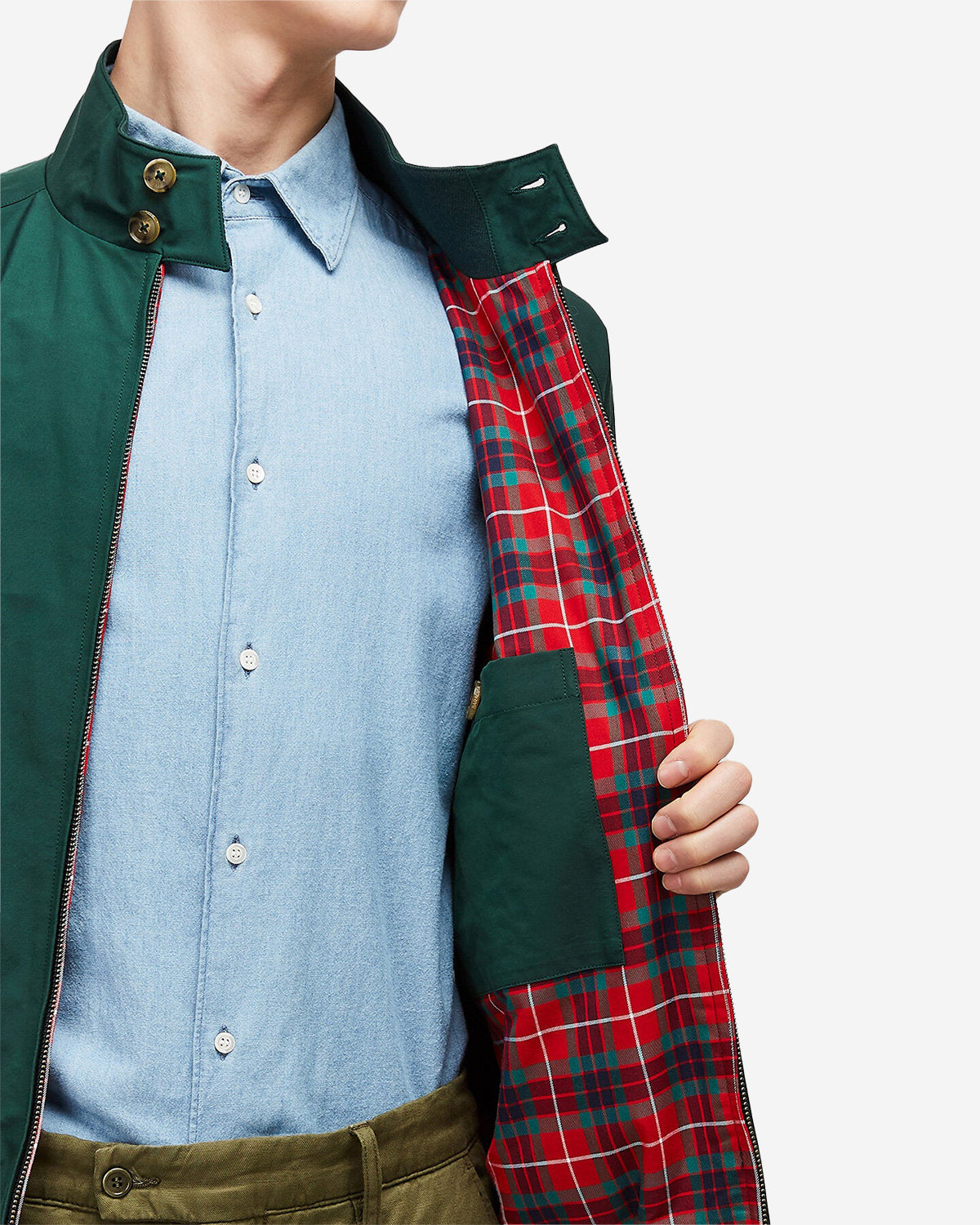 G9 Harrington Jacket - Racing Green