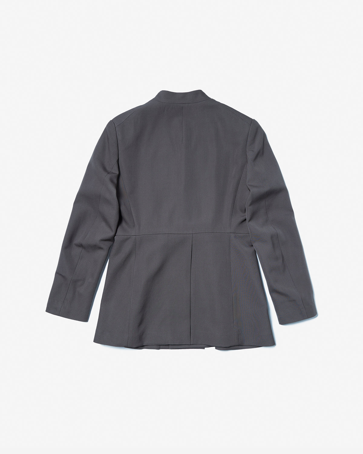 Peplum Jacket - Olive Gray