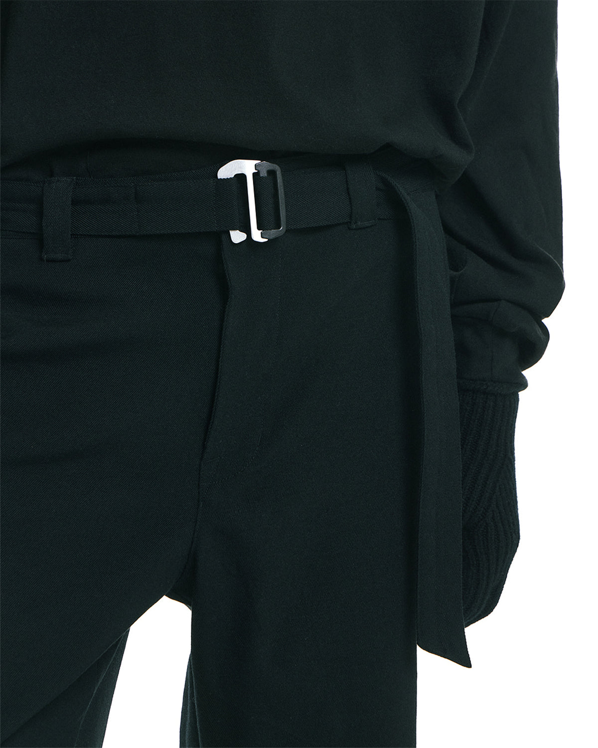 Belted Pants - Black