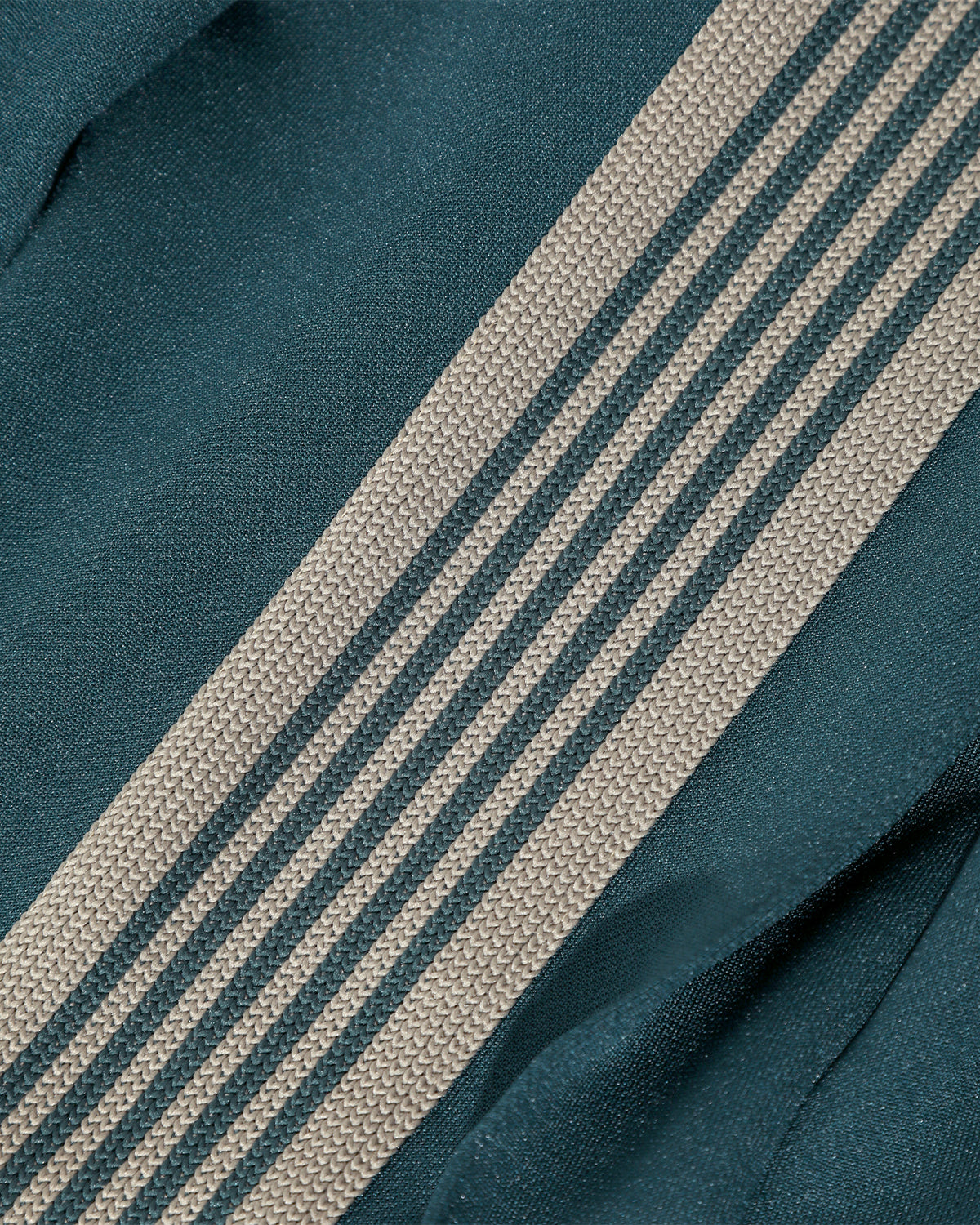 Pleated Track Skirt - Poly Smooth - Green